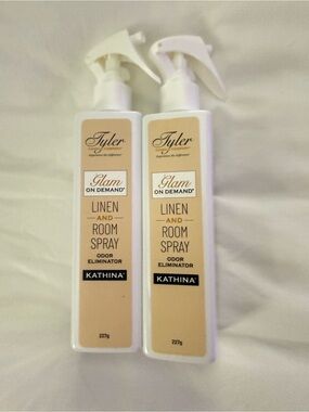 Tyler Candle Kathina Linen and Room Spray NWOT Set of 2